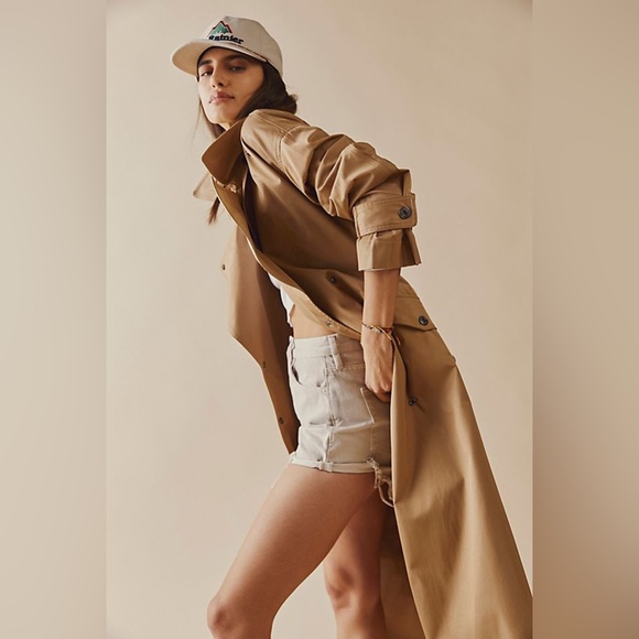 Soho Rain Trench Coat Free People - Picture 5 of 12